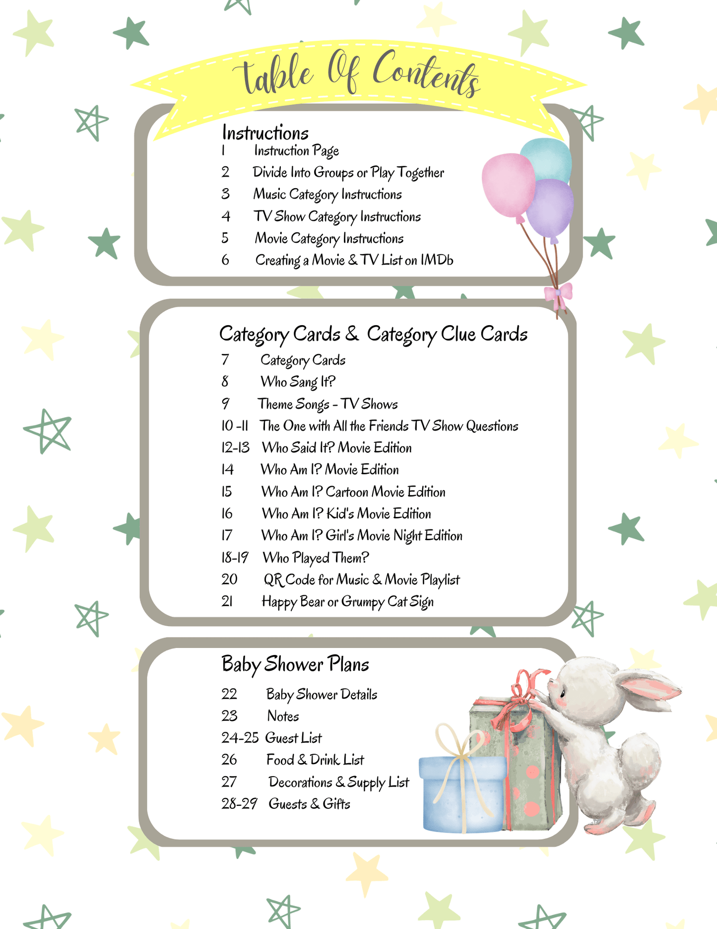 The Ultimate Baby Shower Game Guide - Curious Cub Club